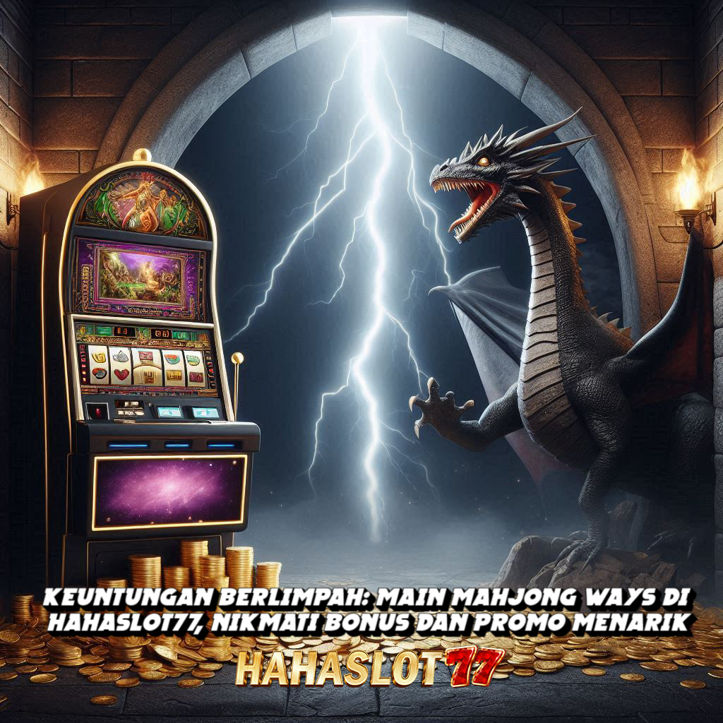 Keuntungan Berlimpah: Main Mahjong Ways di Hahaslot77, Nikmati Bonus dan Promo Menarik